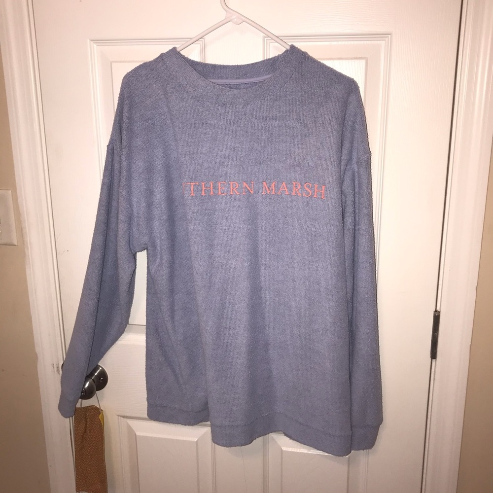 Southern Marsh Purple and Choral Crewneck